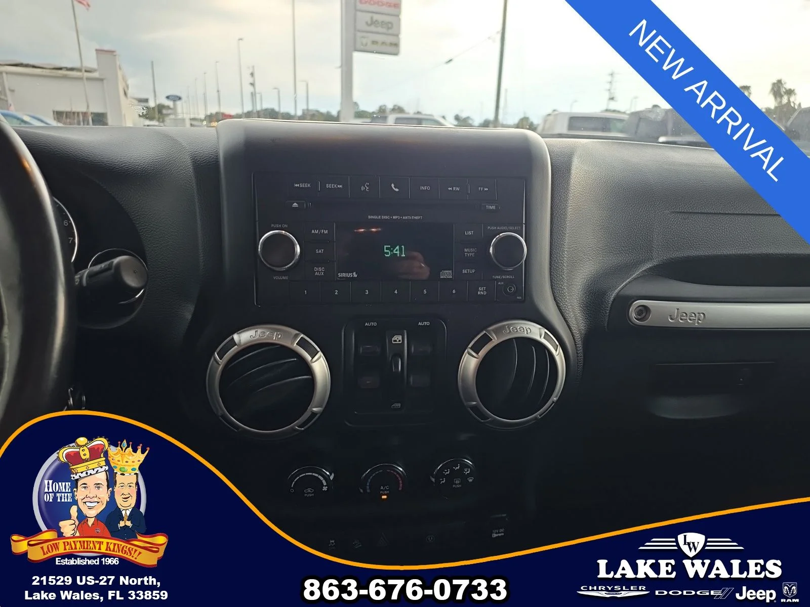 Used 2017 Red Jeep Unlimited Sahara image 8