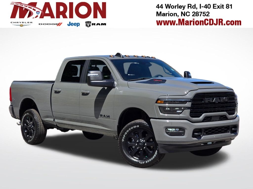New 2026 Ceramic Gray Clear-Coat Exterior Paint RAM Laramie image 1
