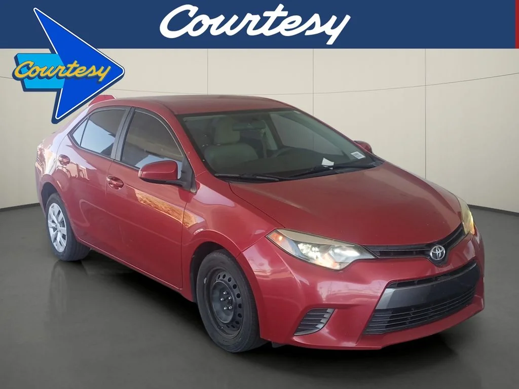 Used 2016 Red Toyota LE image 1
