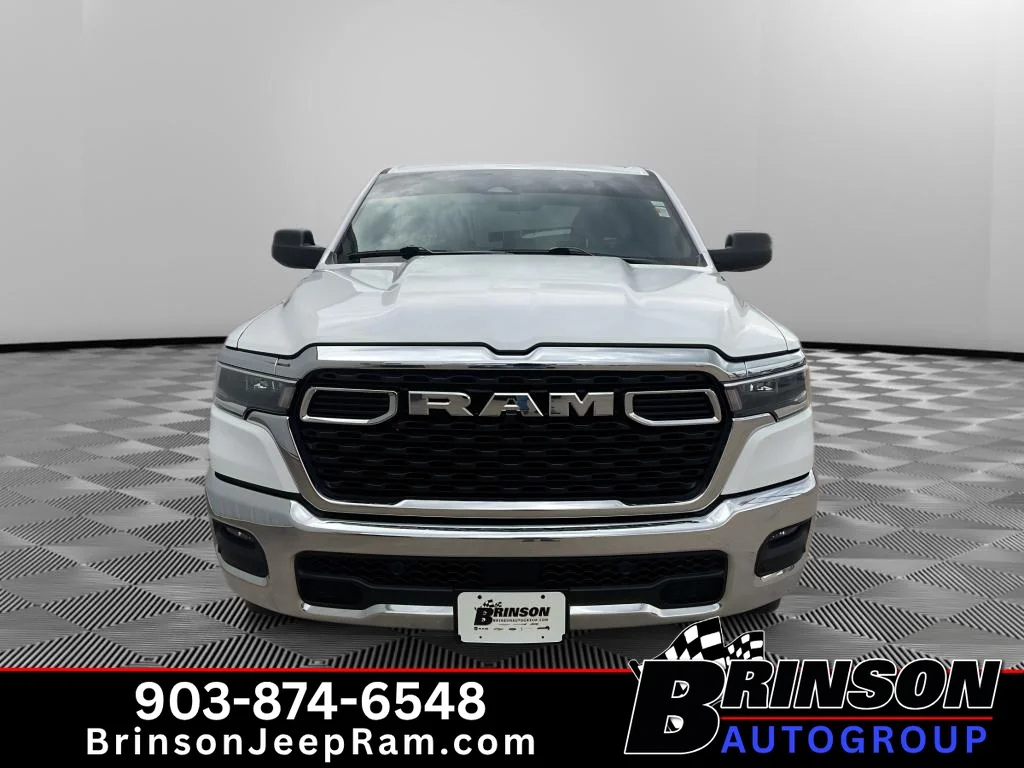 Used 2025 Bright White Clearcoat Ram Big Horn image 2