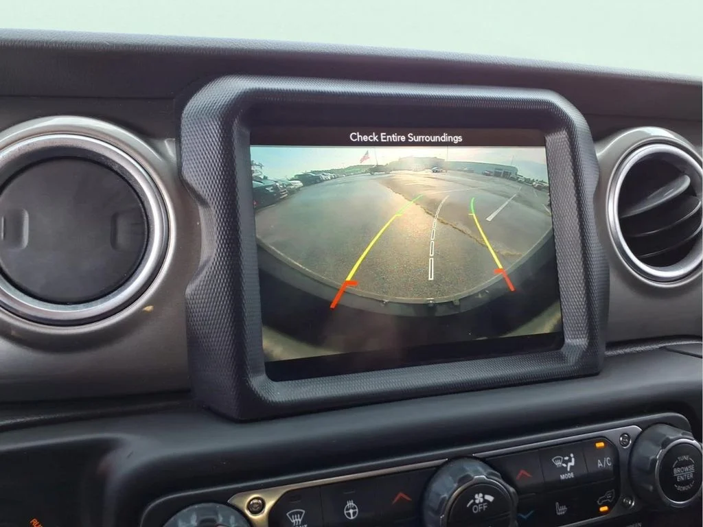 Used 2018 Orange Jeep Unlimited Sahara image 25