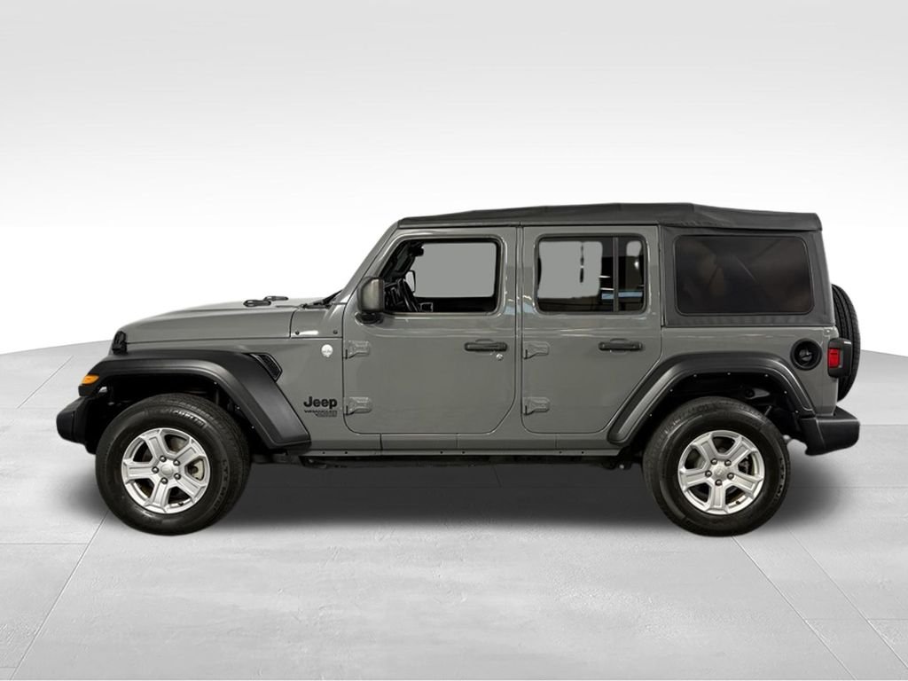 Used 2021 Gray Clearcoat Jeep Unlimited Sport S image 10