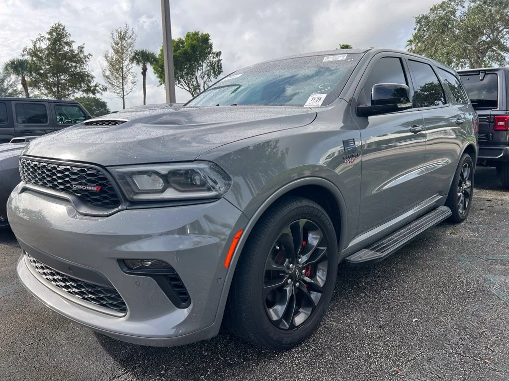 Used 2021 Destroyer Gray Clearcoat Dodge R/T image 1