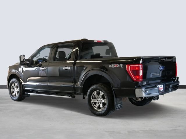 Certified Used 2021 Black Metallic Ford XLT image 3