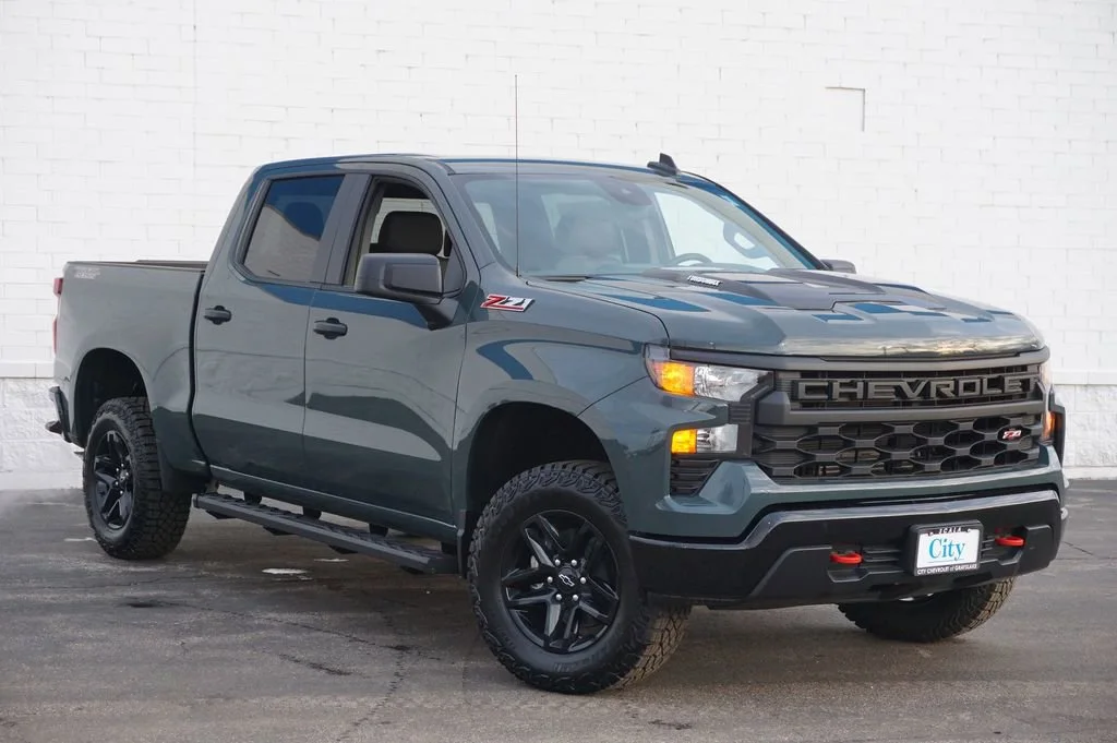 New 2026 Cypress Gray Chevrolet Custom Trail Boss image 3