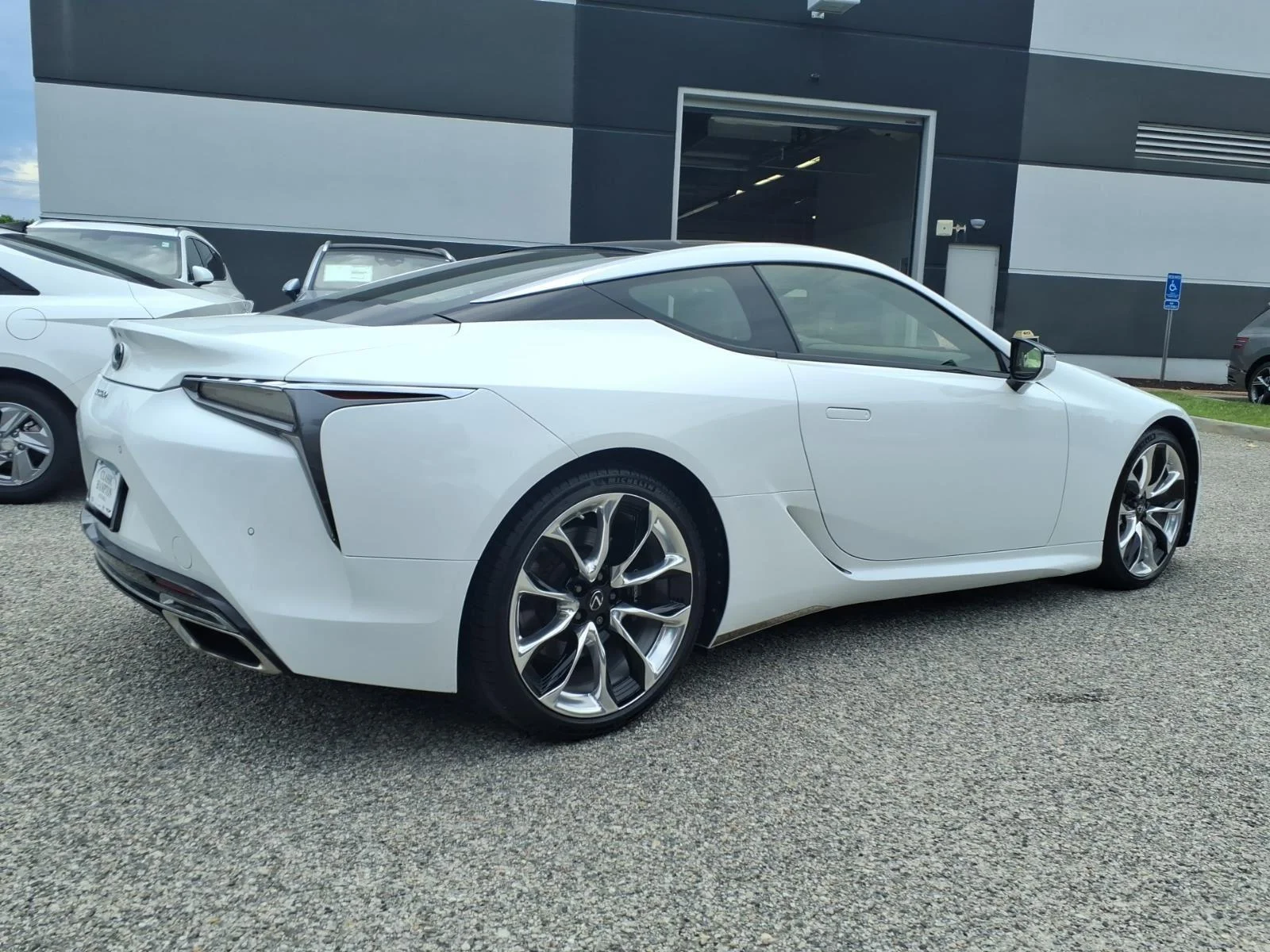 Used 2018 Ultra White Lexus LC 500 image 6
