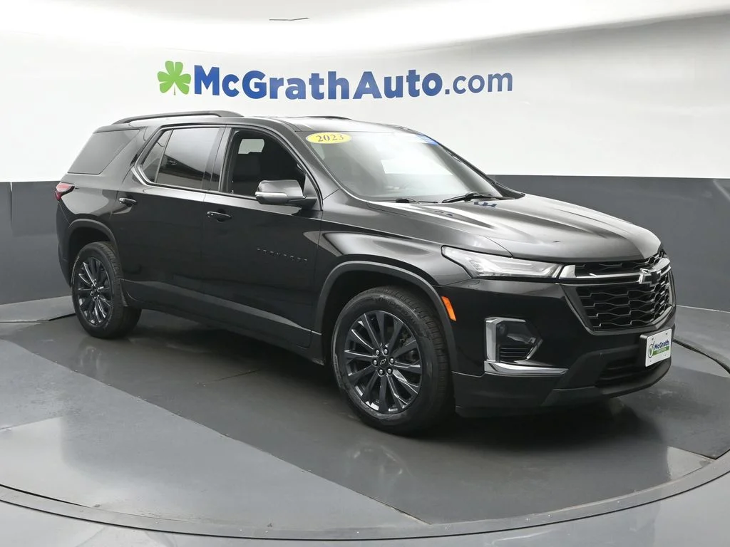 Certified Used 2023 Black Chevrolet RS image 2