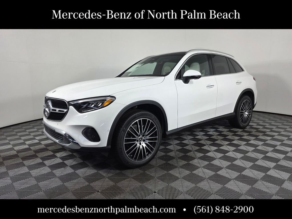 New 2026 Polar White Mercedes-Benz GLC 300 image 1