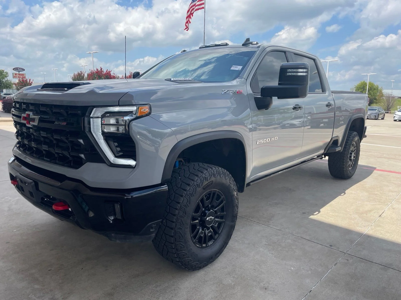 Used 2024 Gray Chevrolet ZR2 image 1