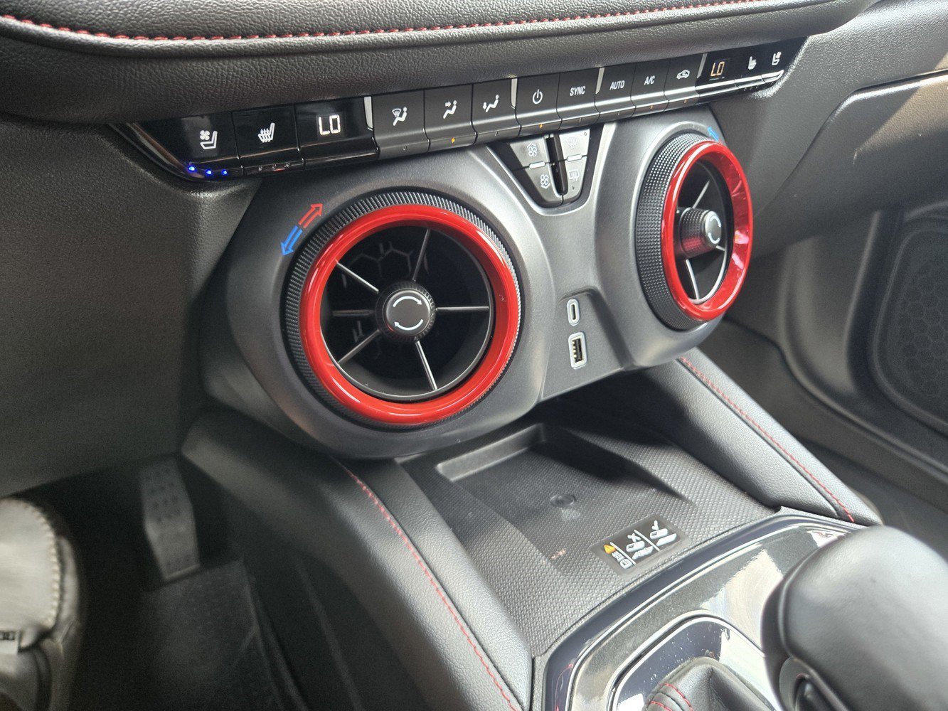 Used 2024 Radiant Red Tintcoat Chevrolet RS image 11