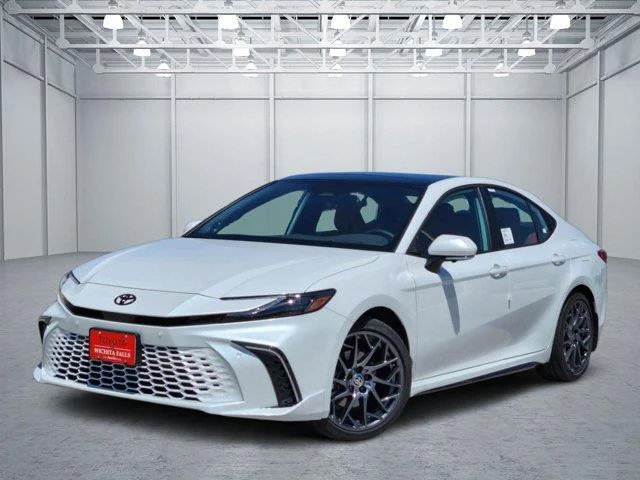 New 2026 White Toyota XSE Front-Wheel Drive image 1