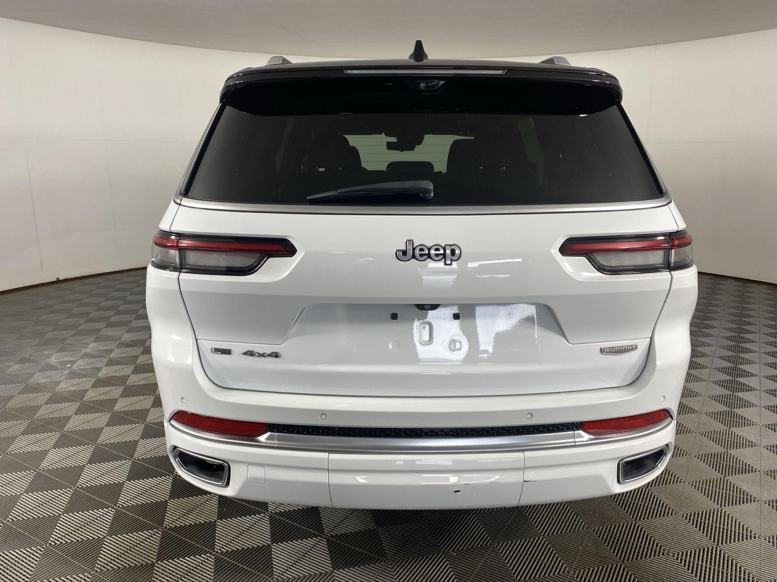 Used 2022 Bright White Clearcoat Jeep Summit Reserve image 6