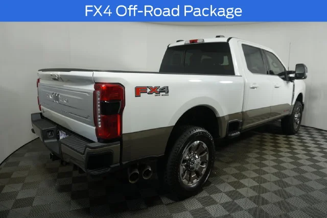 New 2027 Star White Metallic Tri-Coat Ford F-350® King Ranch® image 3