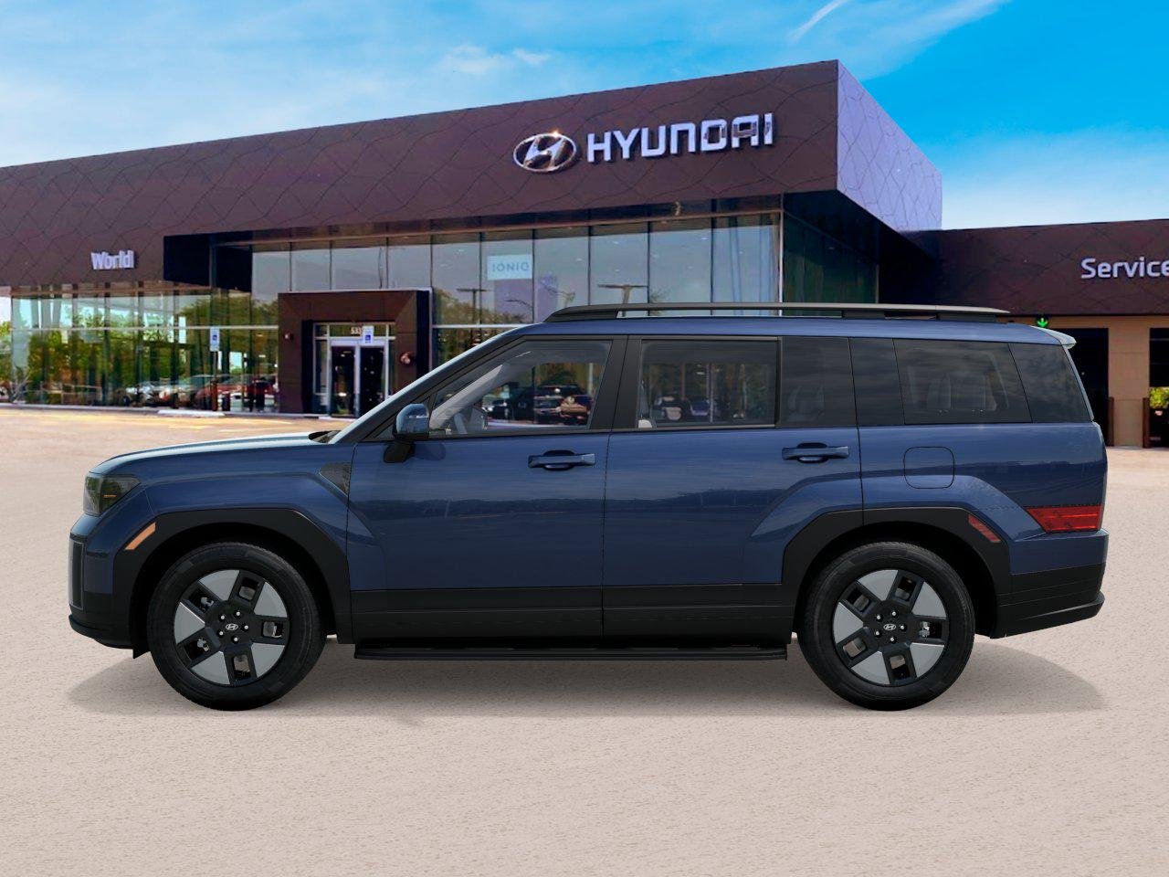 New 2026 Atlantis Blue Hyundai SEL image 3