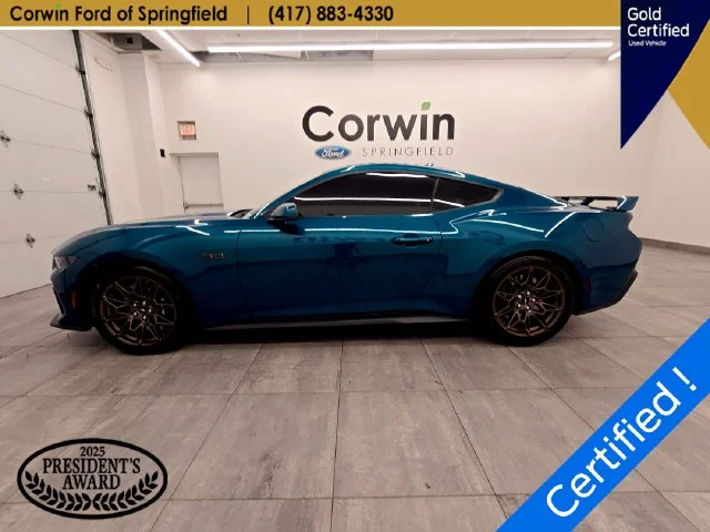 Certified Used 2026 Adriatic Blue Metallic Ford GT Premium image 2
