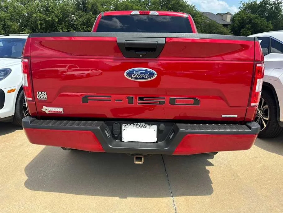 Used 2020 Rapid Red Metallic Tinted Clearcoat Ford XLT image 6