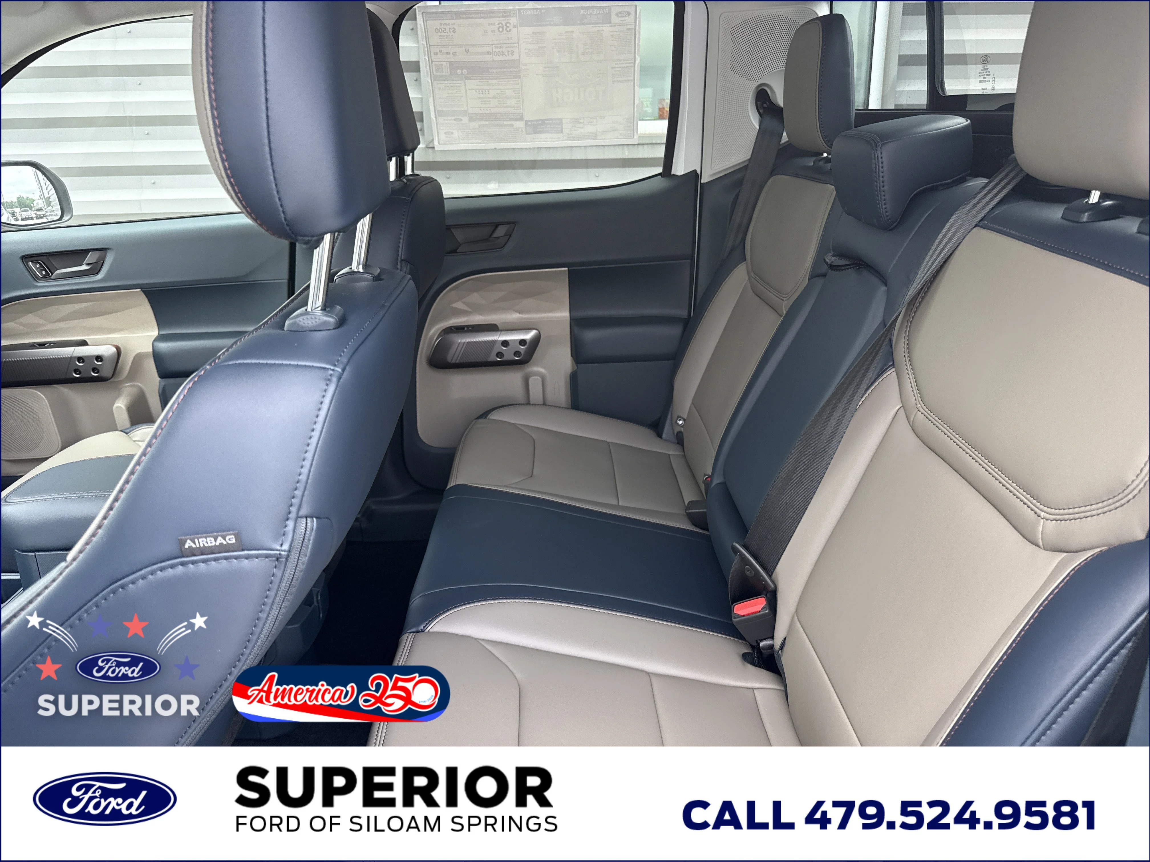 New 2026 Oxford White Ford Lariat AWD image 7