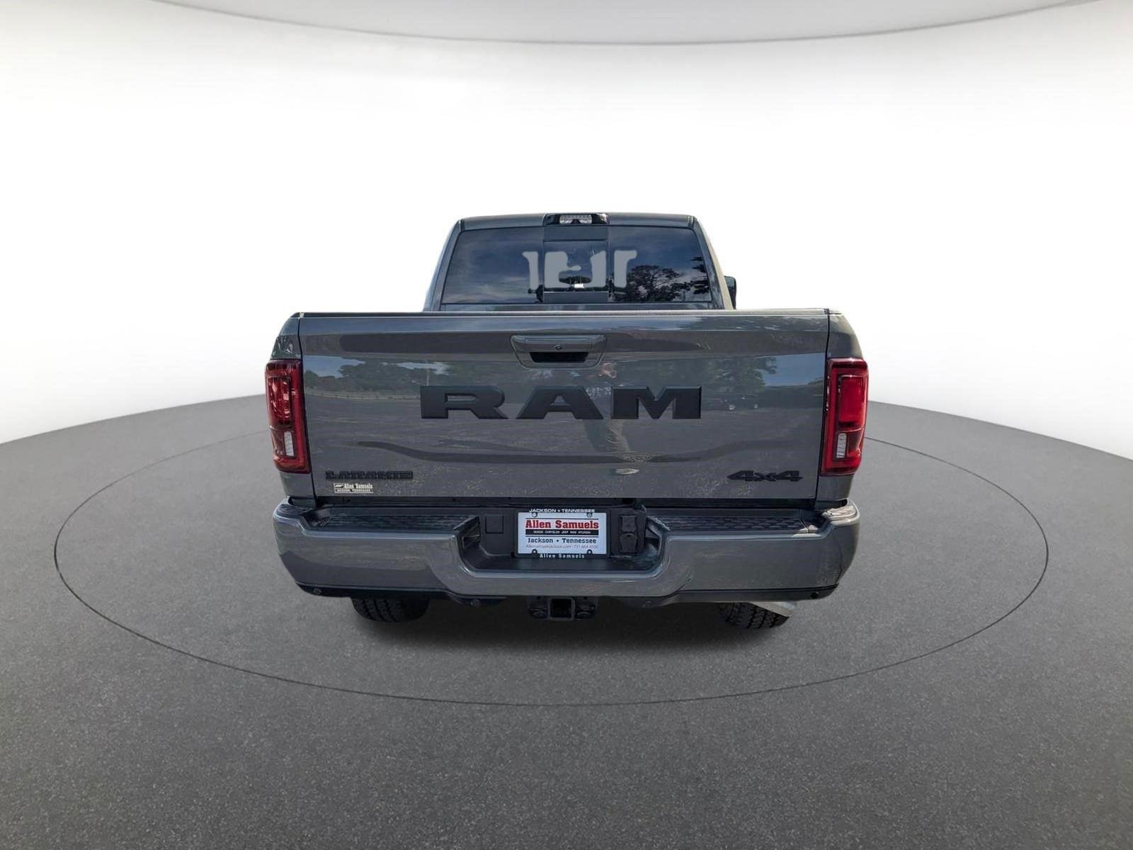 New 2026 Ceramic Gray Clear-Coat Exterior Paint RAM Laramie image 5