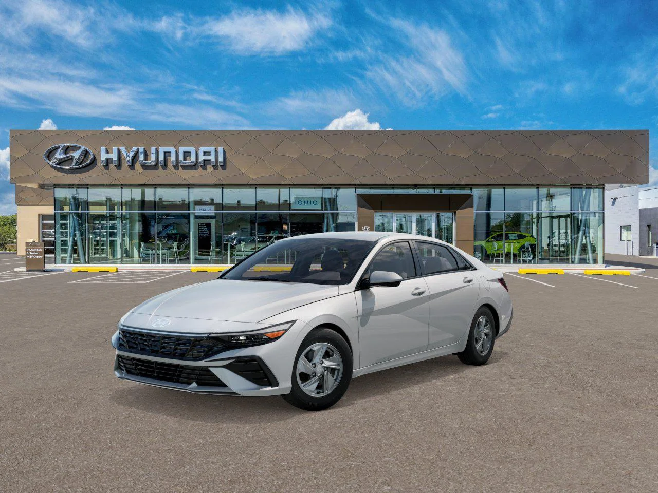 New 2026 Serenity White Hyundai SE image 1