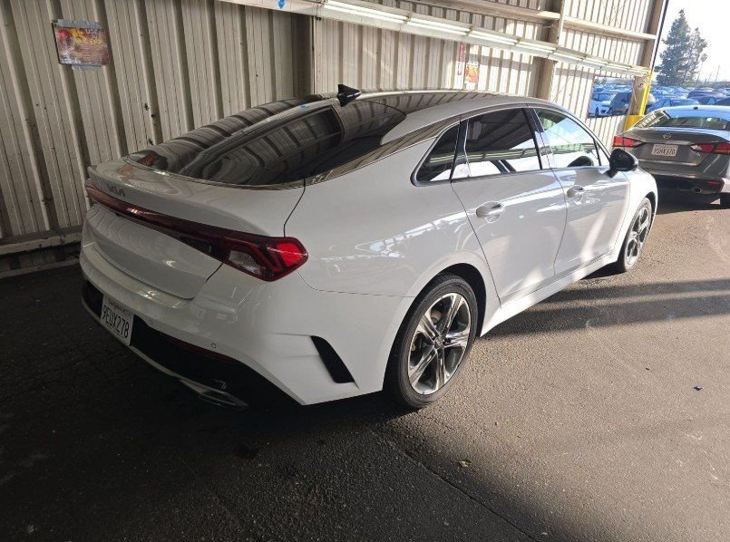 Used 2023 Kia K5 EX with VIN 5XXG34J27PG194113 for sale in Kansas City