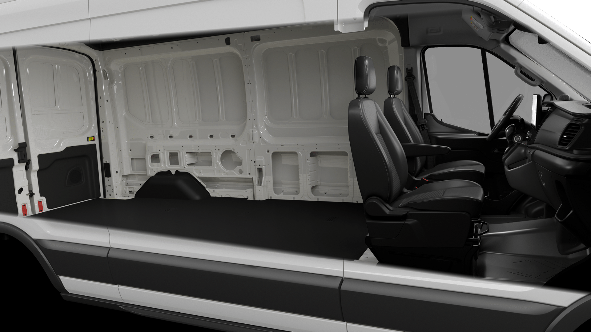 New 2027 Oxford White Ford Cargo Van image 6