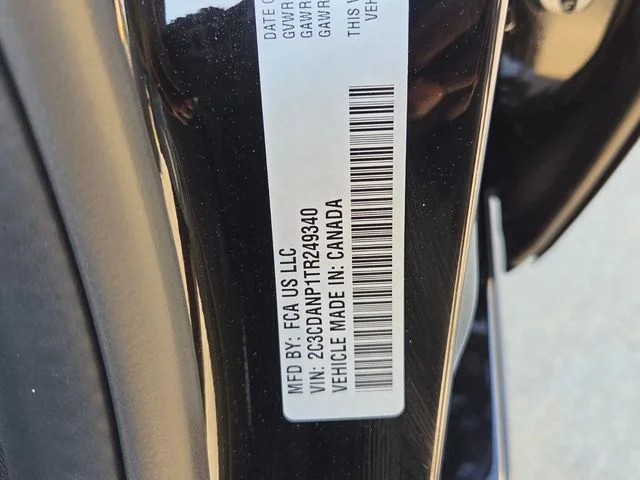 New 2026 Diamond Black Crystal Pearlcoat Dodge R/T Plus image 7