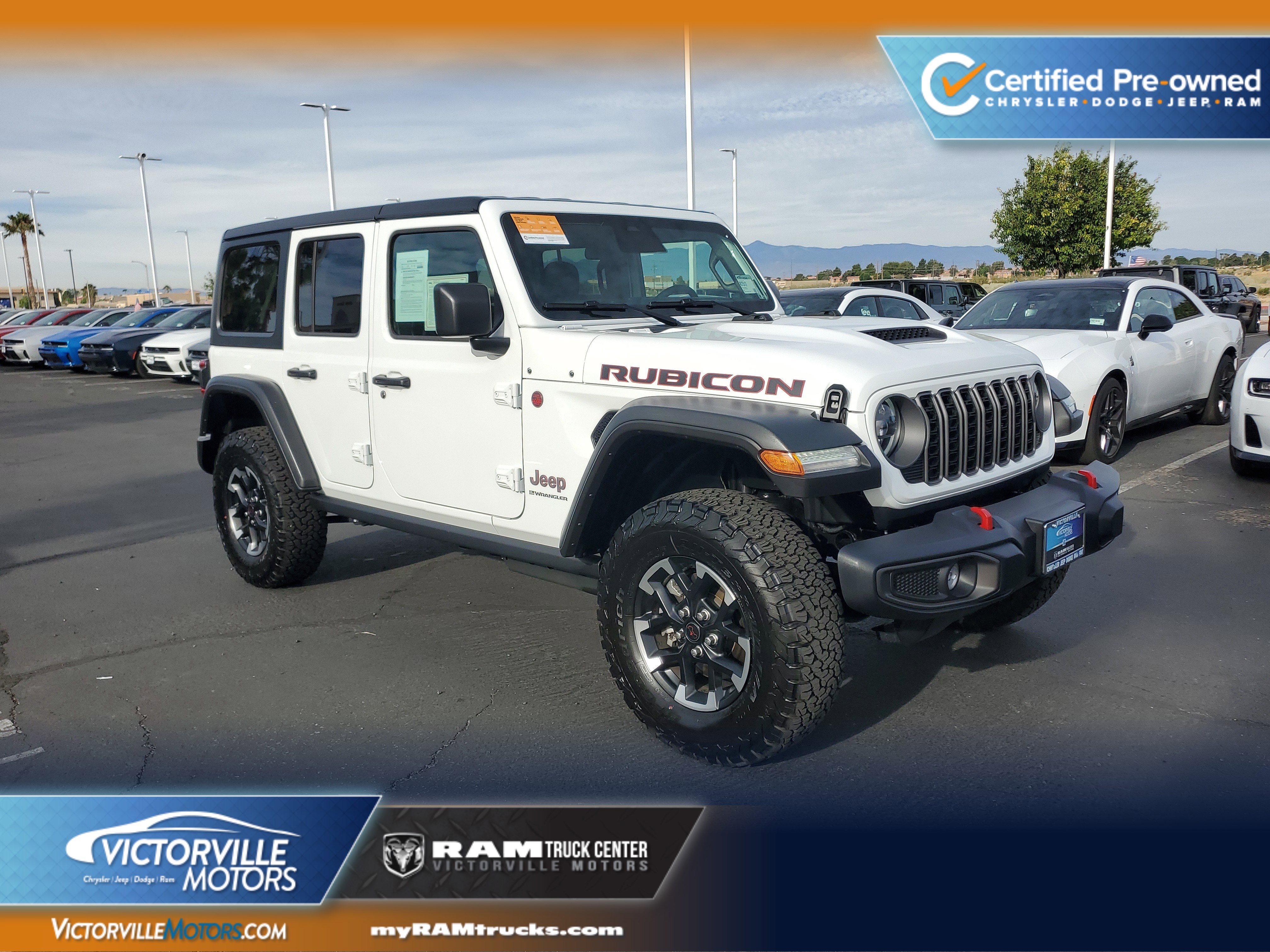 Certified Used 2026 White/off-white Jeep Rubicon image 1