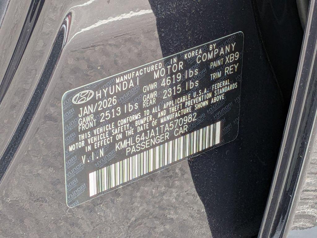 New 2026 Blue Hyundai SEL Sport image 31