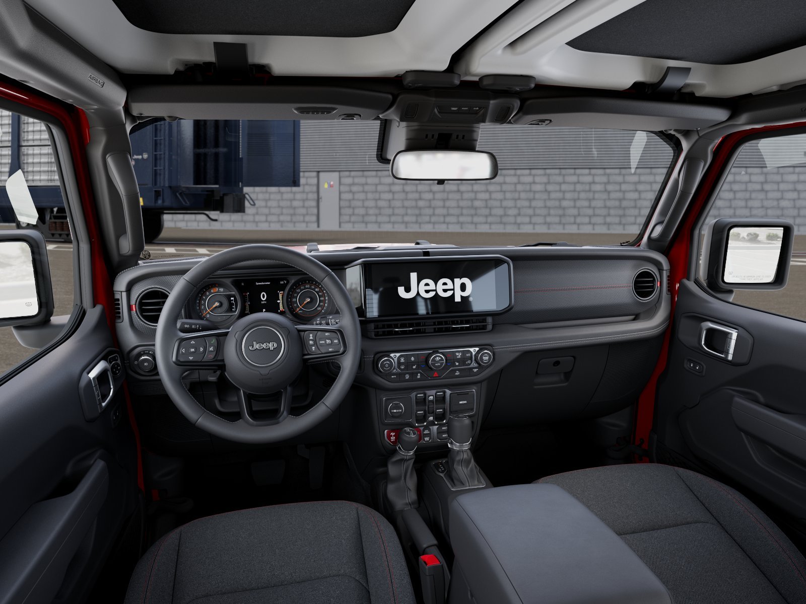 New 2026 Firecracker Red Clear-Coat Exterior Paint Jeep Rubicon image 8