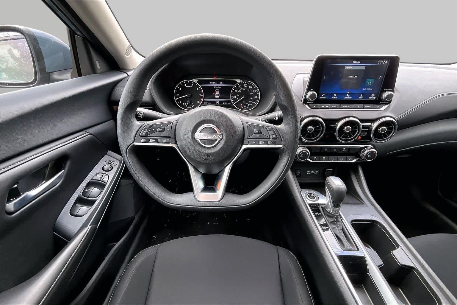 Used 2025 Atlantic Gray Metallic Nissan SV image 6