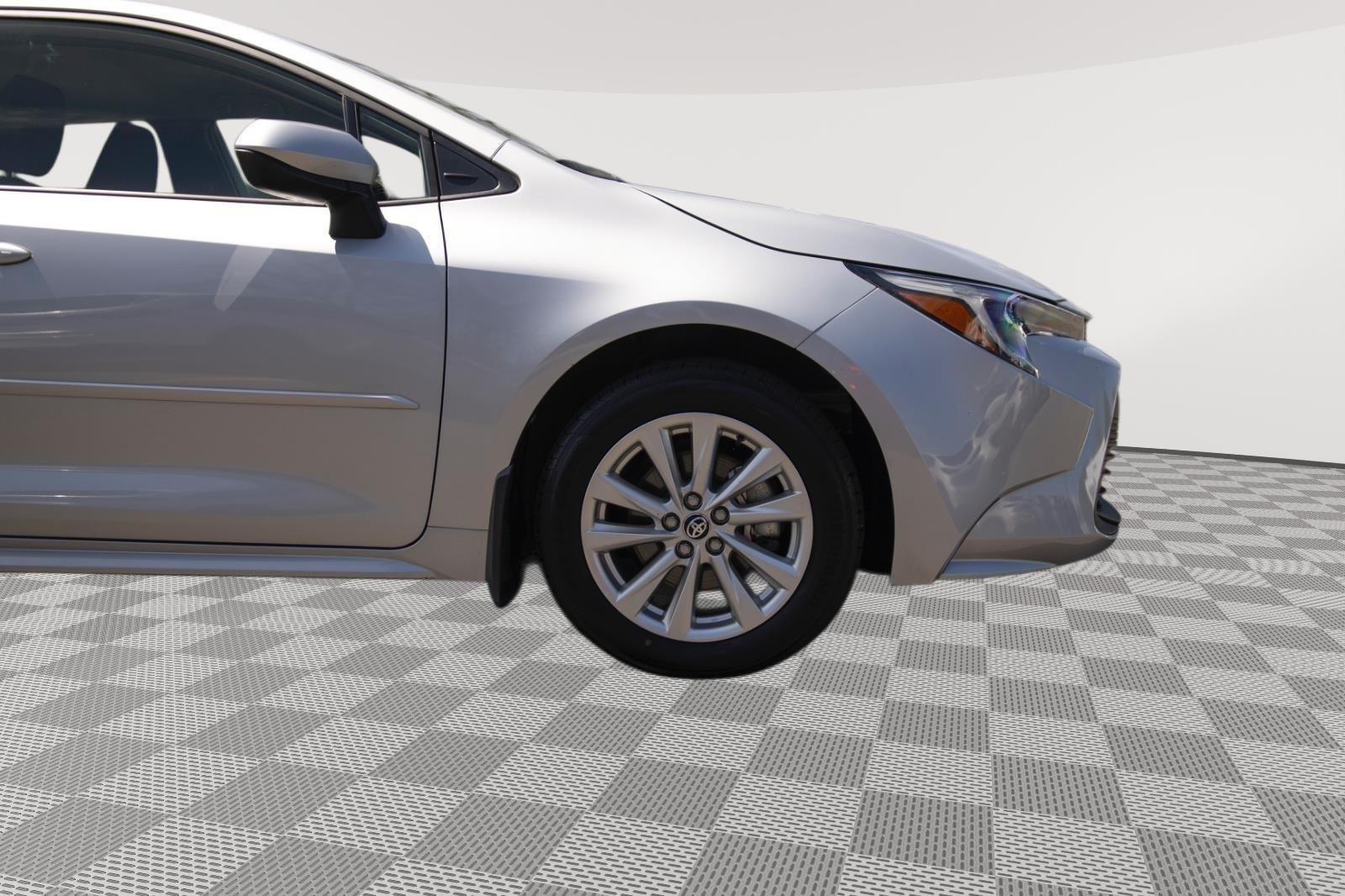 Used 2024 Classic Silver Metallic Toyota Hybrid LE image 24