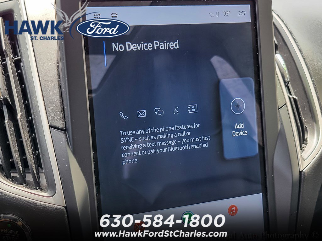 Certified Used 2023 Blue Metallic Ford SEL image 14