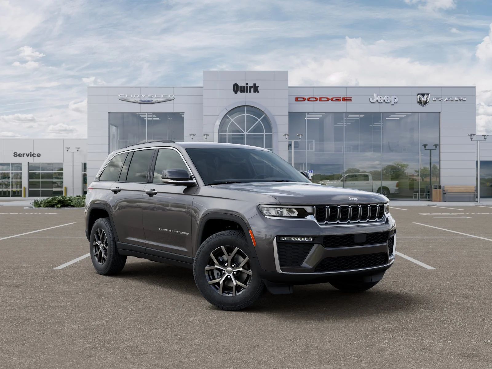 New 2026 Baltic Gray Metallic Clear-Coat Exterior Paint Jeep Limited image 31