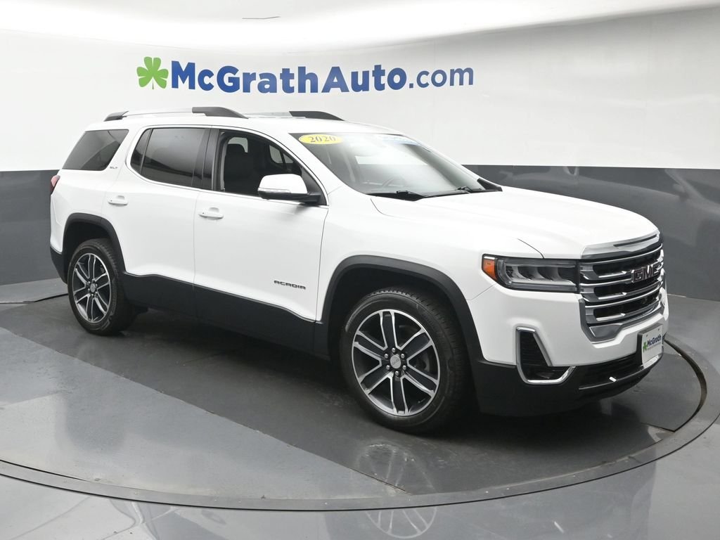 Used 2020 White GMC SLT image 2