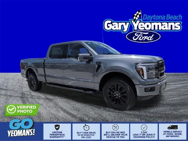 New 2026 Carbonized Gray Metallic Ford Lariat® image 1