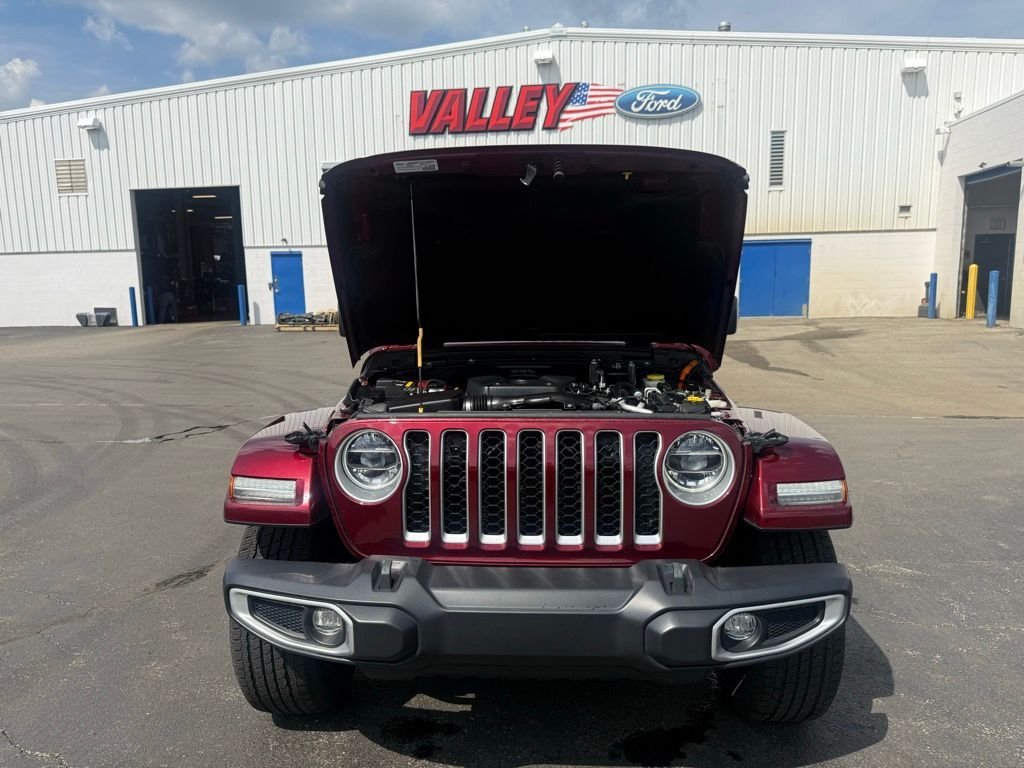 Used 2021 Red Jeep Unlimited Sahara 4xe image 66