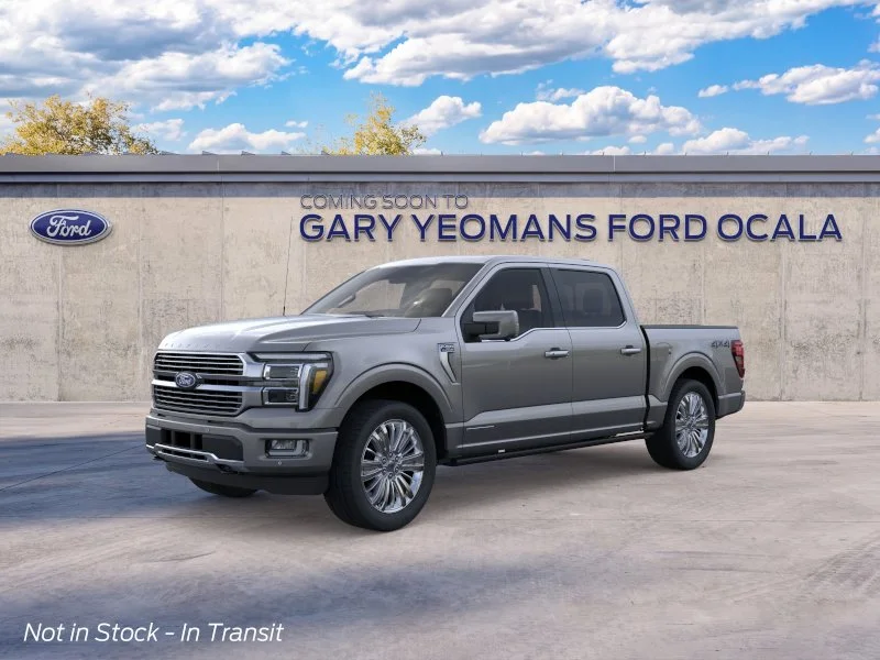 New 2026 Carbonized Gray Metallic Ford Platinum® image 1