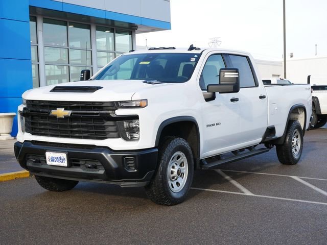 Used 2024 Chevrolet Silverado 3500HD Work Truck with VIN 1GC4YSE79RF105853 for sale in Roseville, Minnesota