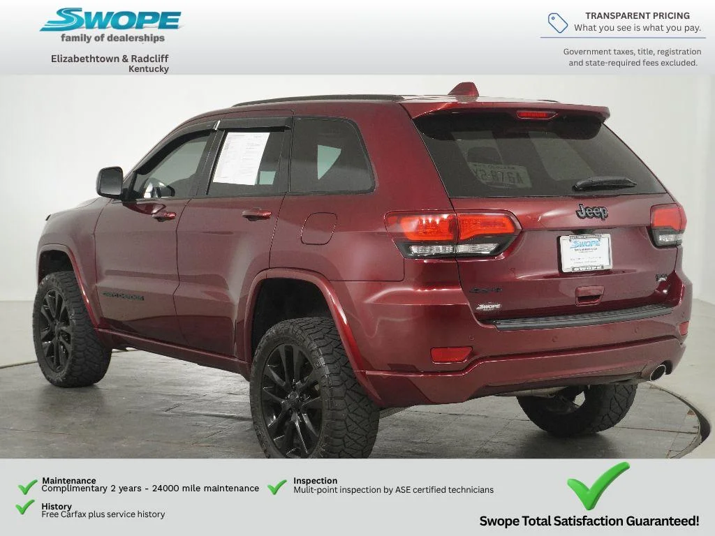 Used 2019 Velvet Red Pearlcoat Jeep Altitude image 5