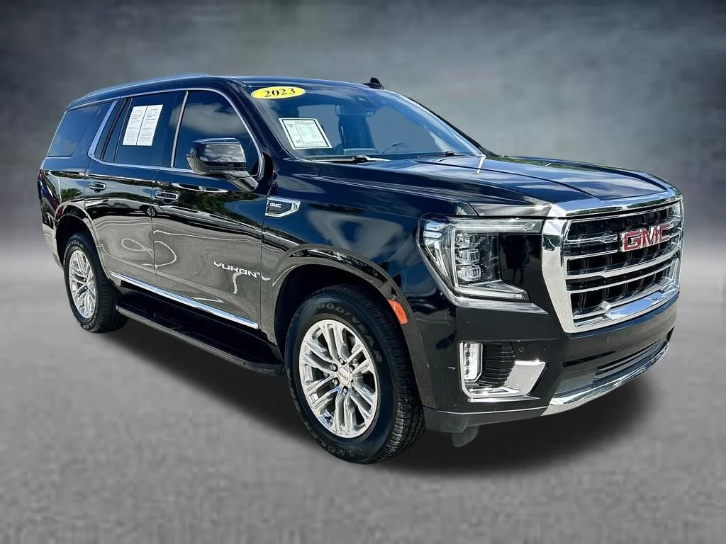 Used 2023 Onyx Black GMC SLT image 3