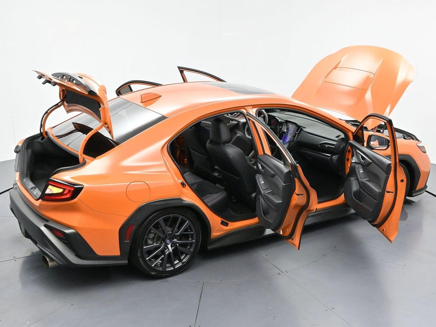 Used 2022 Solar Orange Pearl Subaru Limited image 36