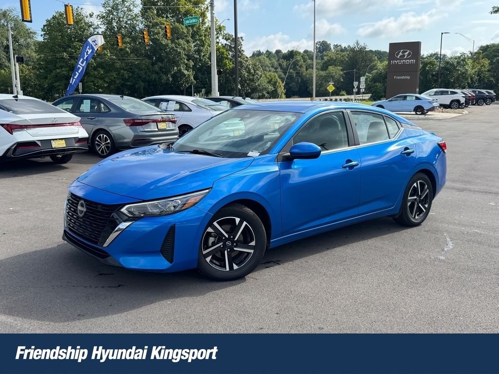 Used 2024 Blue Nissan SV image 1