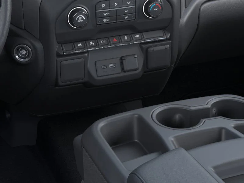 2024 Chevrolet Silverado 1500 Custom White at Classic Elite Chevrolet Sugar Land