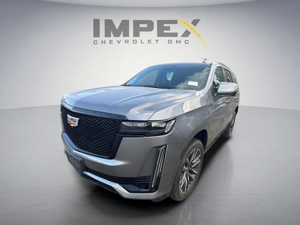 Used 2022 SATIN STEEL METALLIC Cadillac Sport Platinum image 1