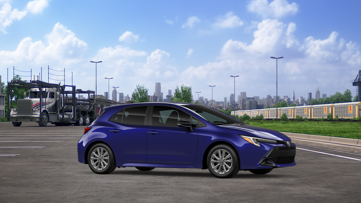 New 2026 Blue Crush Metallic Toyota SE image 13