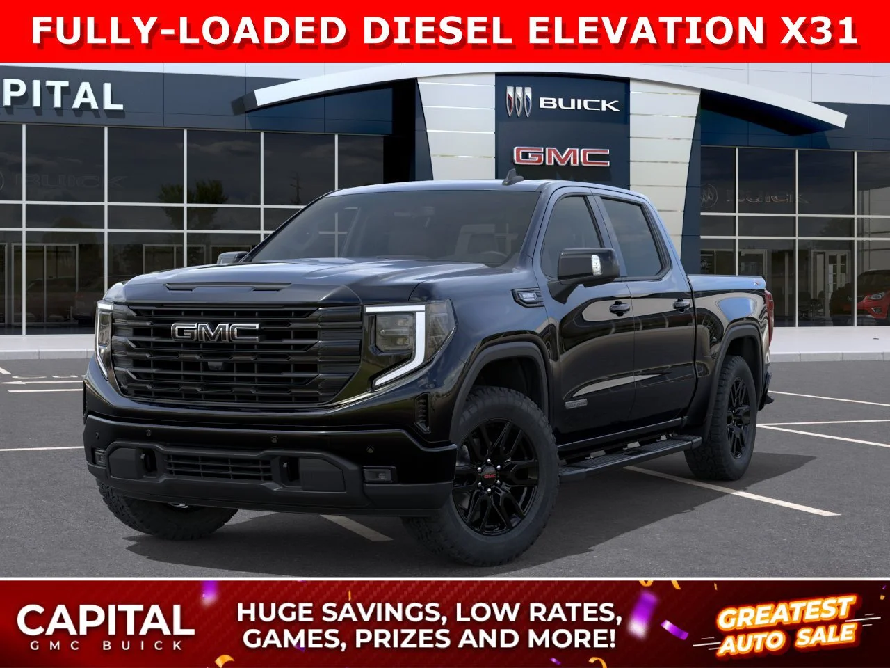 New 2026 ONYX BLACK GMC Elevation image 1