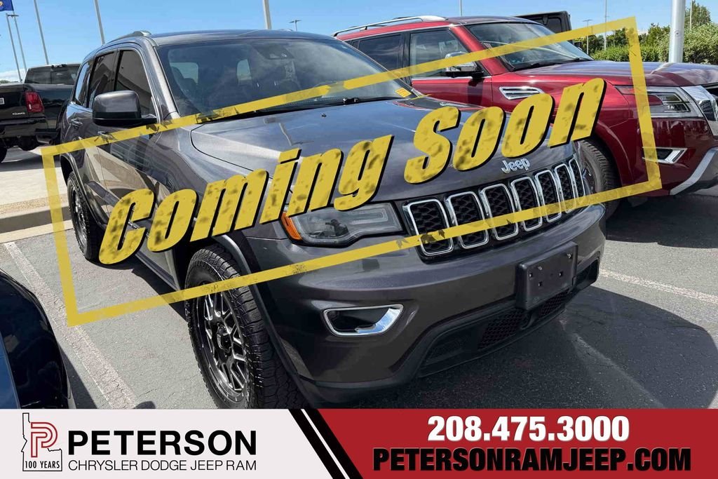 Used 2021 Gray Jeep Laredo E image 1