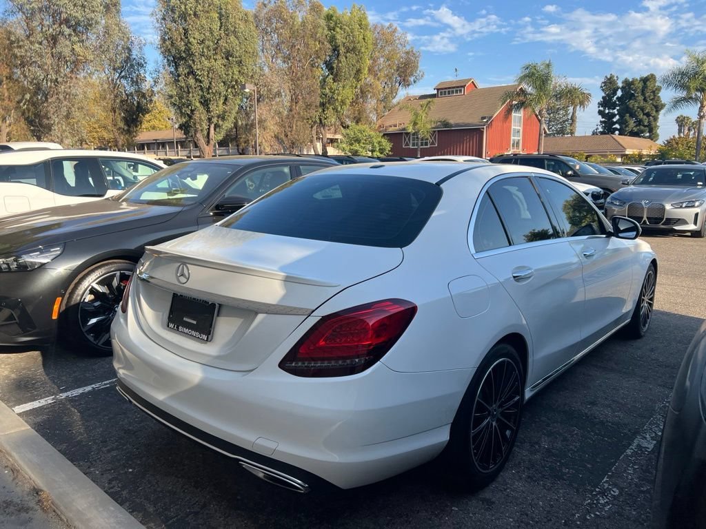 Used 2019 White Mercedes-Benz C 300 image 3