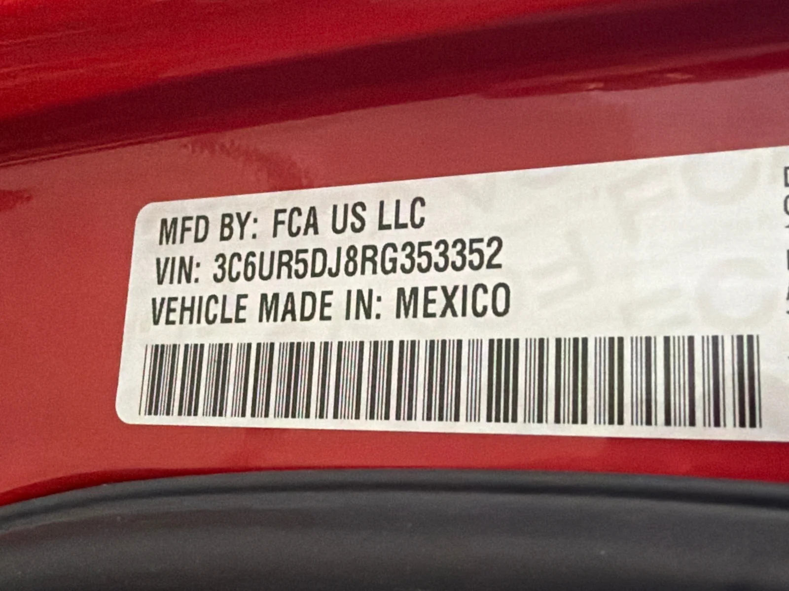 Certified Used 2024 Flame Red Clearcoat Ram Big Horn image 45