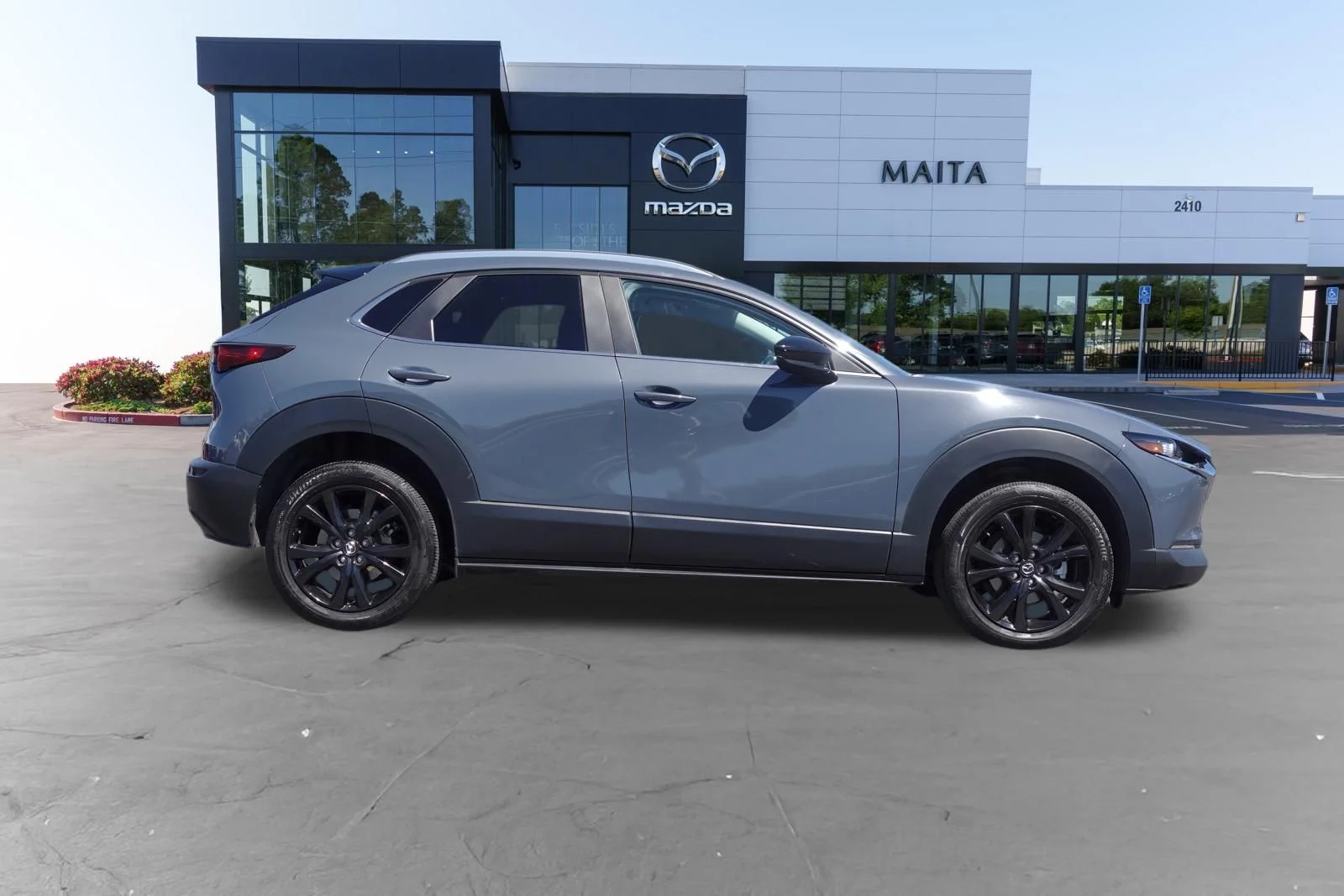 Certified Used 2025 Polymetal Gray Metallic Mazda 2.5 S Carbon Edition image 2